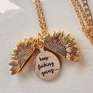 New! Free People Lettering Necklace